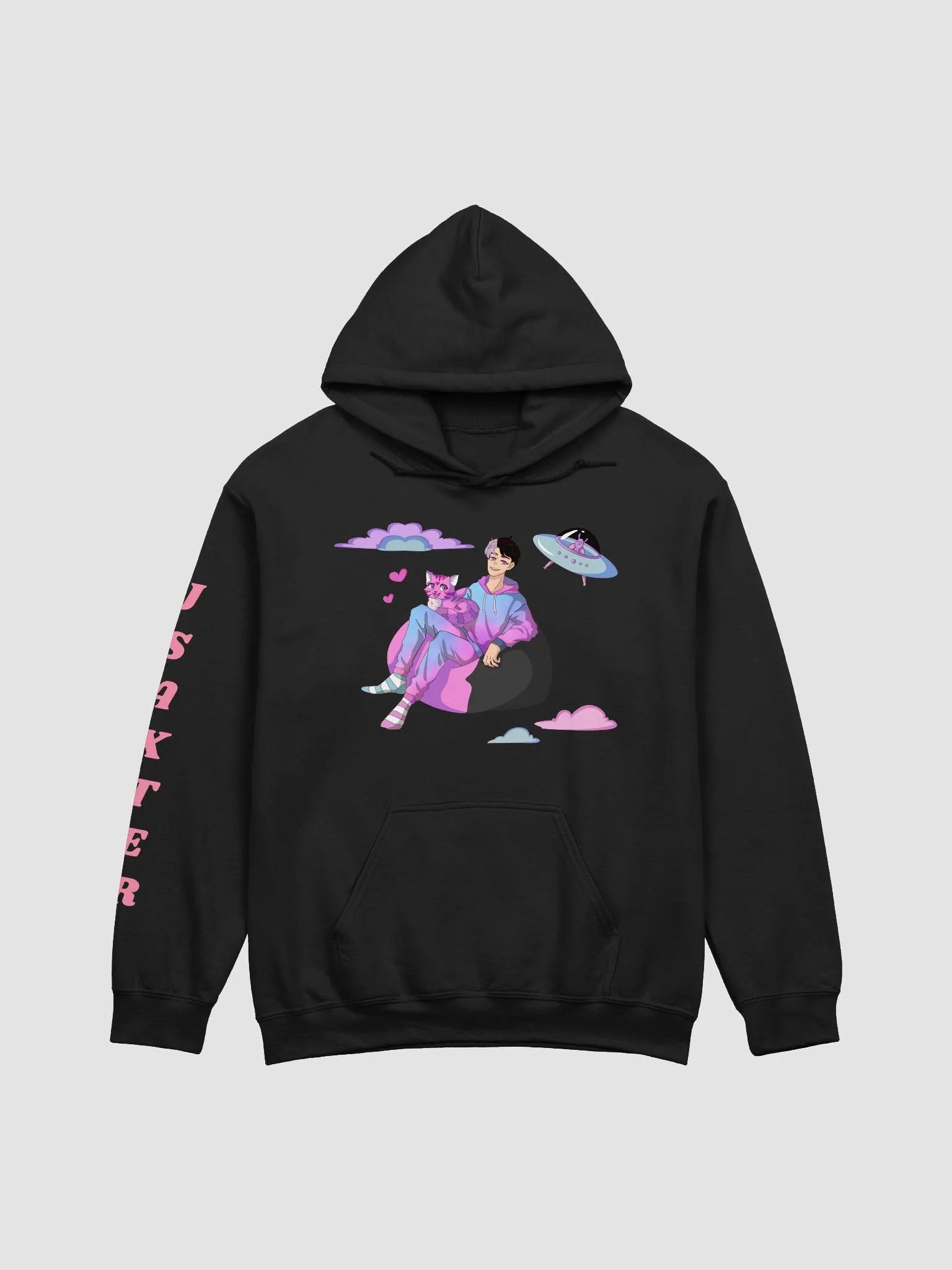 JSAXTER'S TIE-DYE GALAXY HOODIE product image (1)