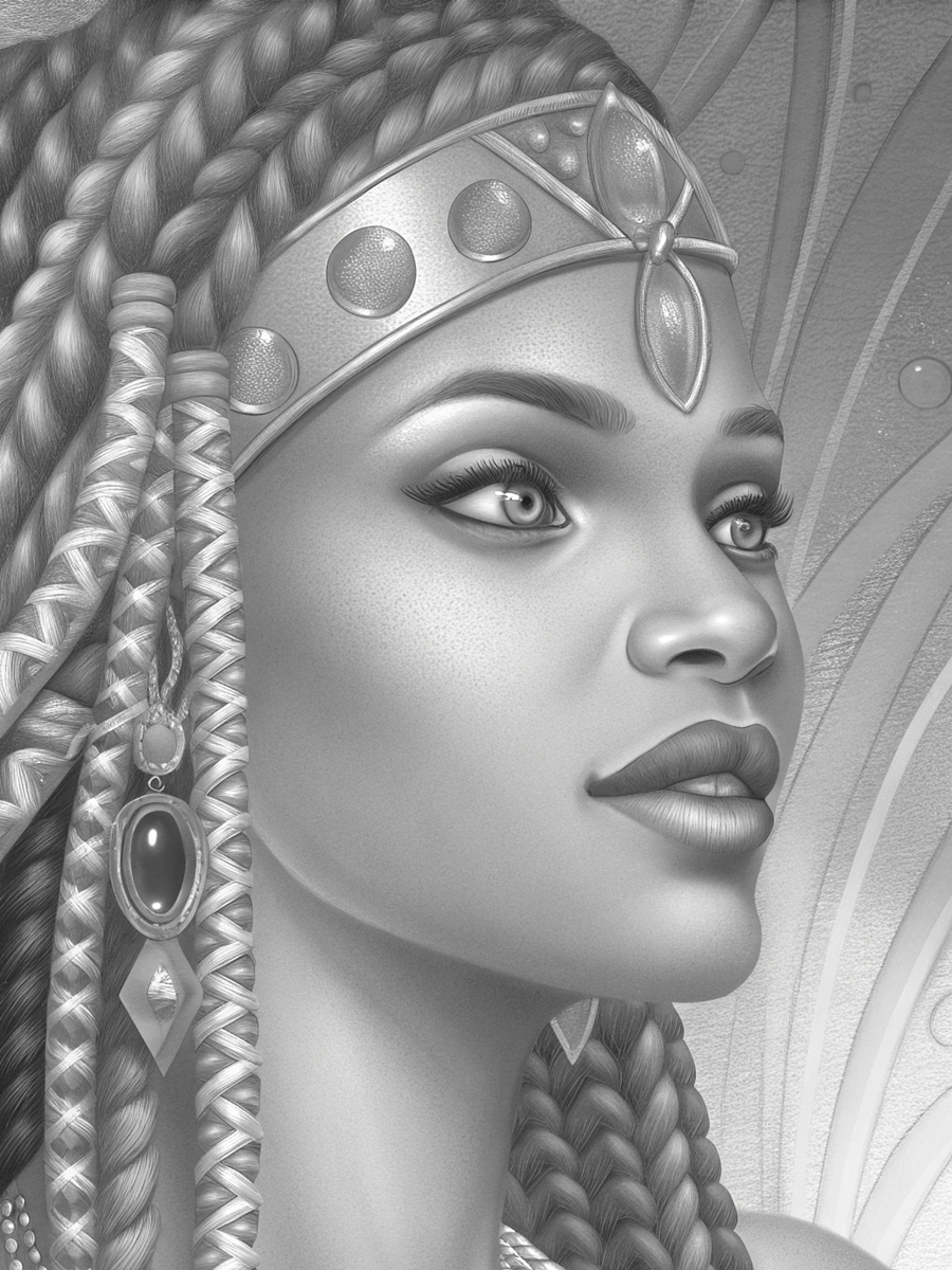 Grace and Strength The Beauty of African Women in Art - Empresses Goddess product image (7)