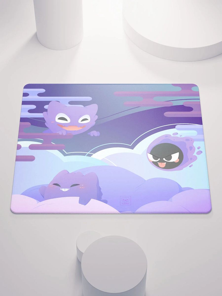Cloudy Ghost Squad Mousepad product image (1)