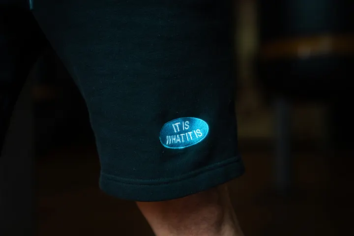 Life is Pain Embroidered Shorts product image (2)