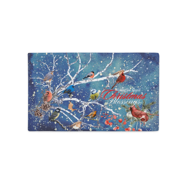 Festive Christmas Blessings Pillow Case for homemakers product image (5)