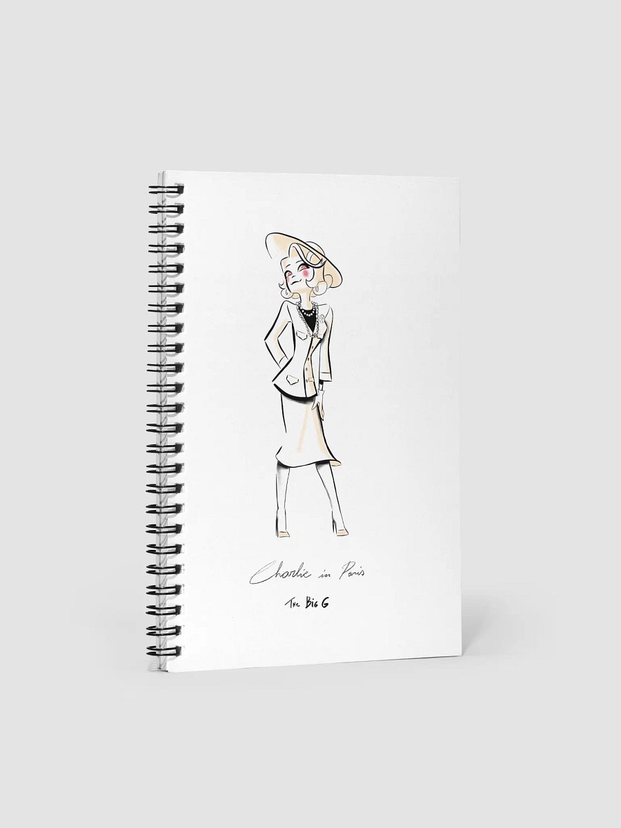 Charlie in Paris - Spiral Notebook product image (1)