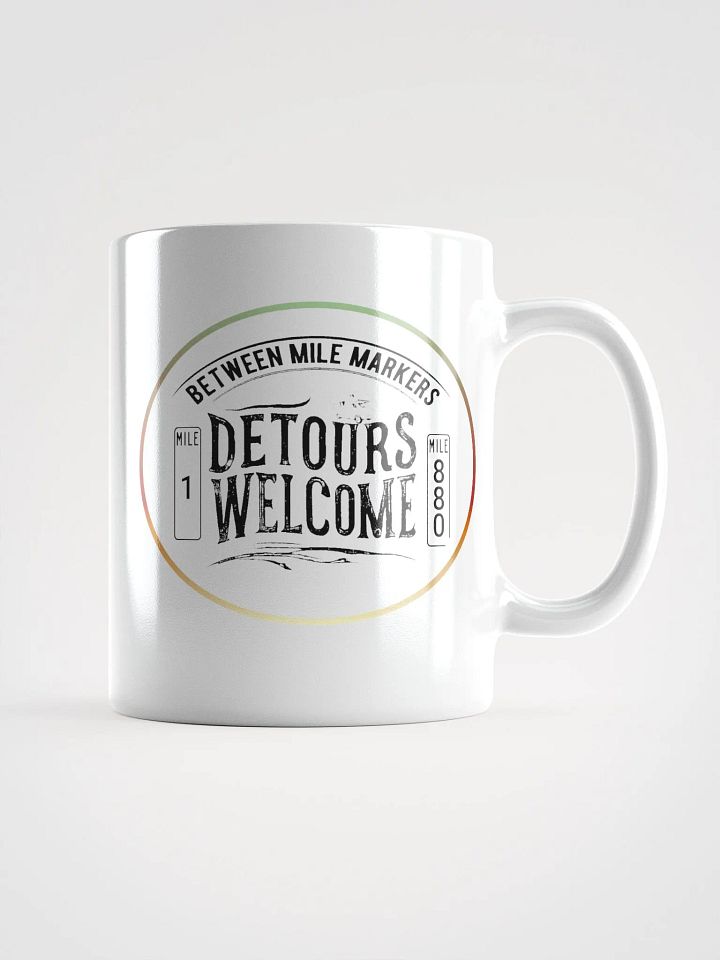 Detours Welcome White Coffee Mug product image (2)