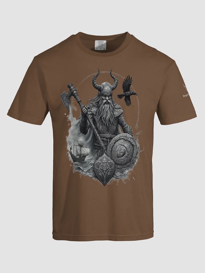 Warden of the Fjords – Forged In Valhalla Viking Guardian T-Shirt product image (57)