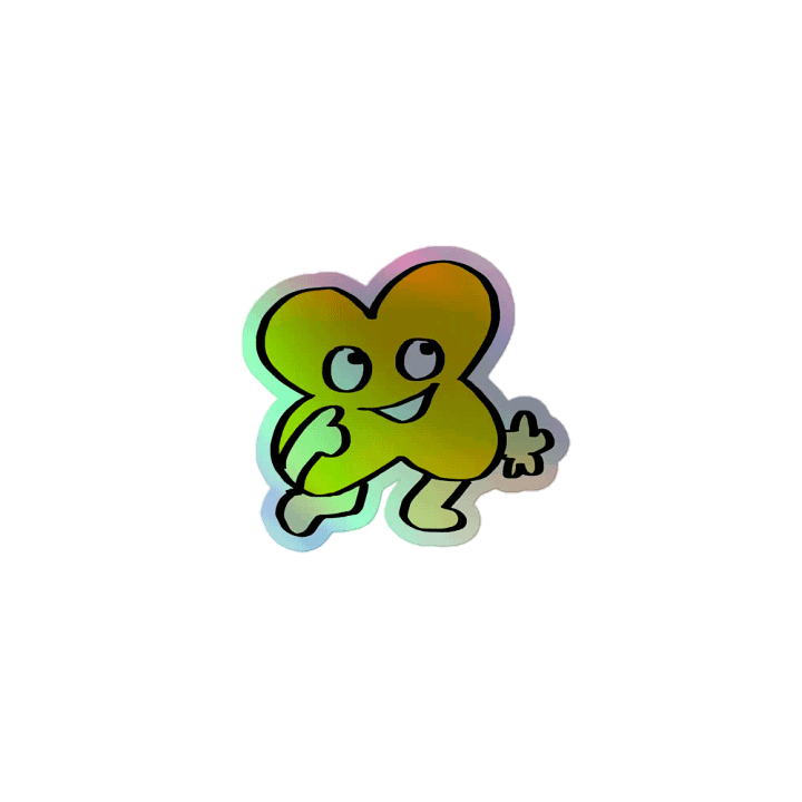 X BFDI Holographic Sticker product image (1)