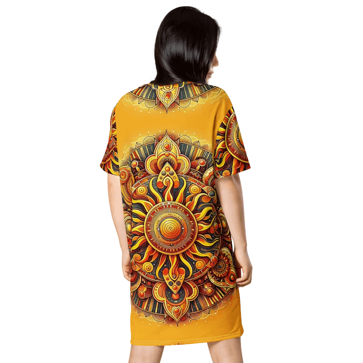 All-Over Print T-Shirt Dress product image (1)