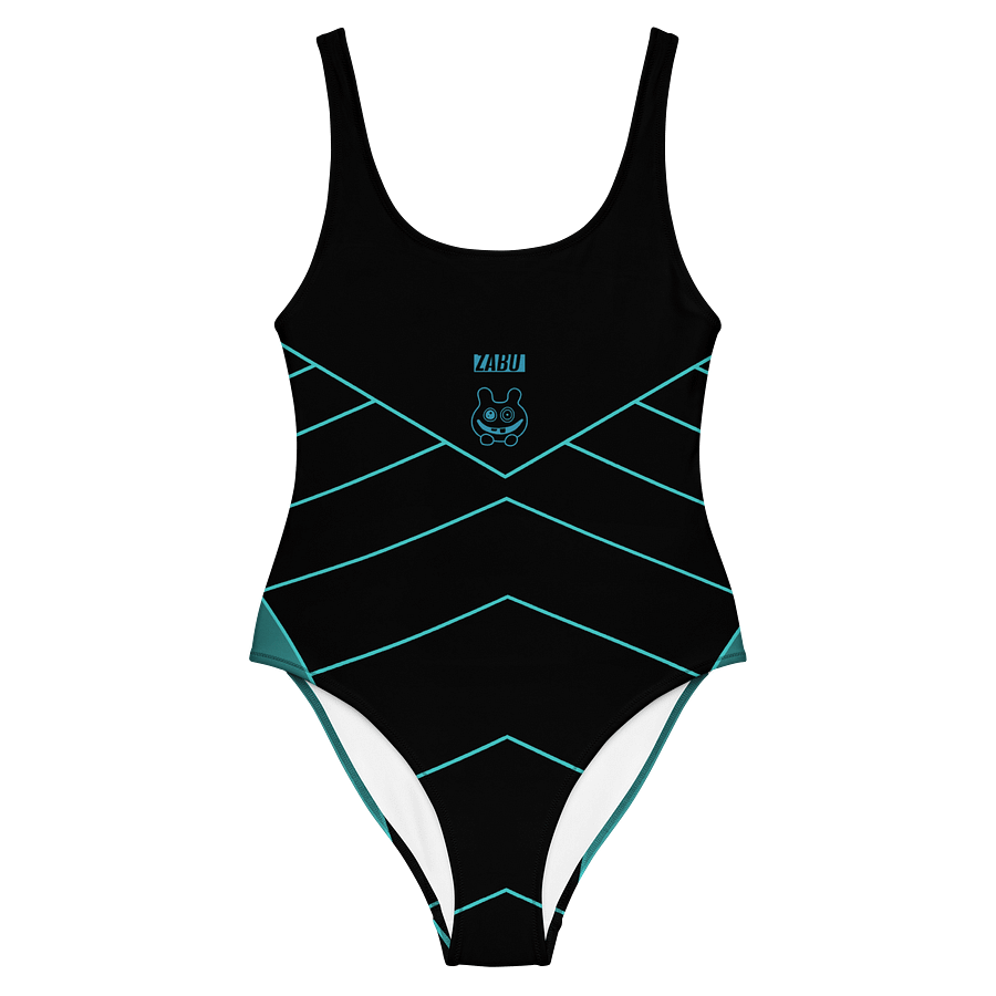 ZABU Smiles Blue and Black One-Piece Swimsuit product image (2)