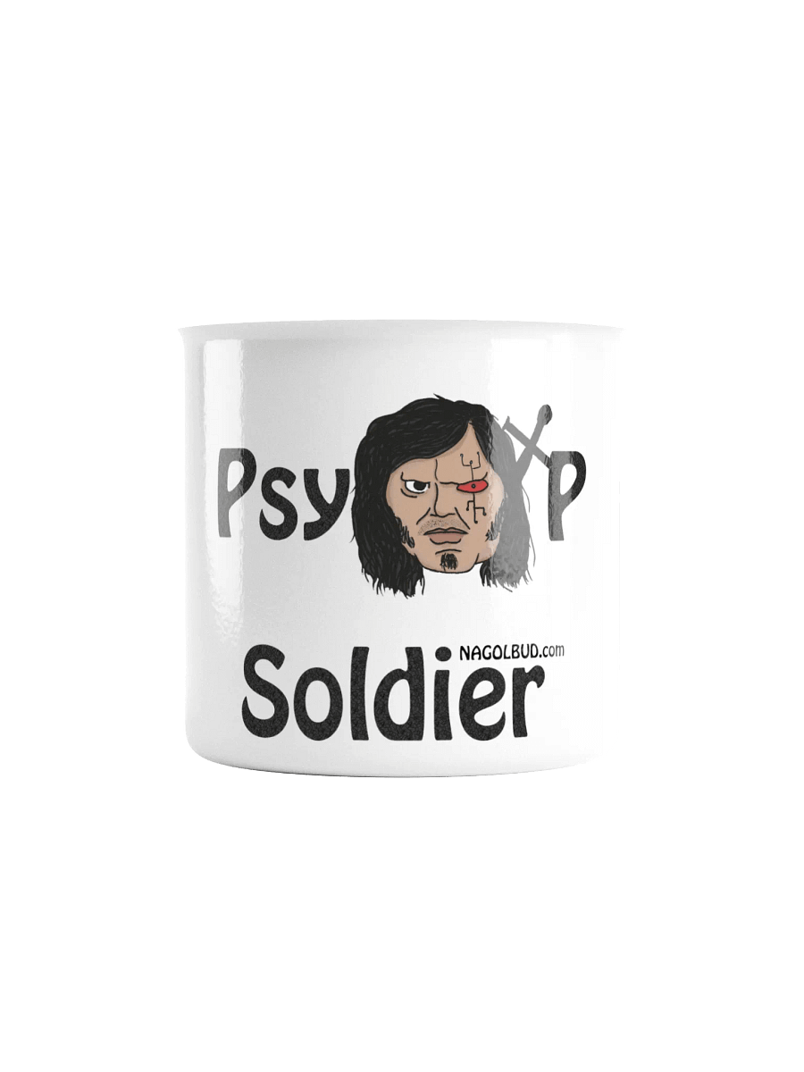 PsyOp Soldier Enamel Coffee Mug product image (1)