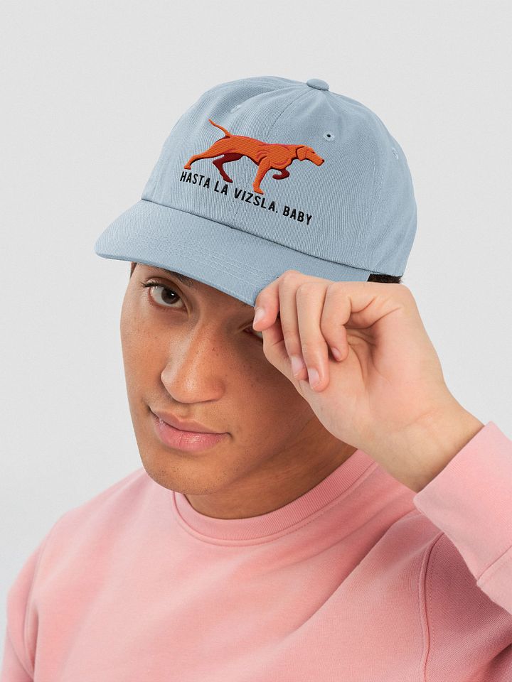 Hasta La Vizsla, Baby Classic Dad Hat(Embroidered) of a Vizsla product image (10)