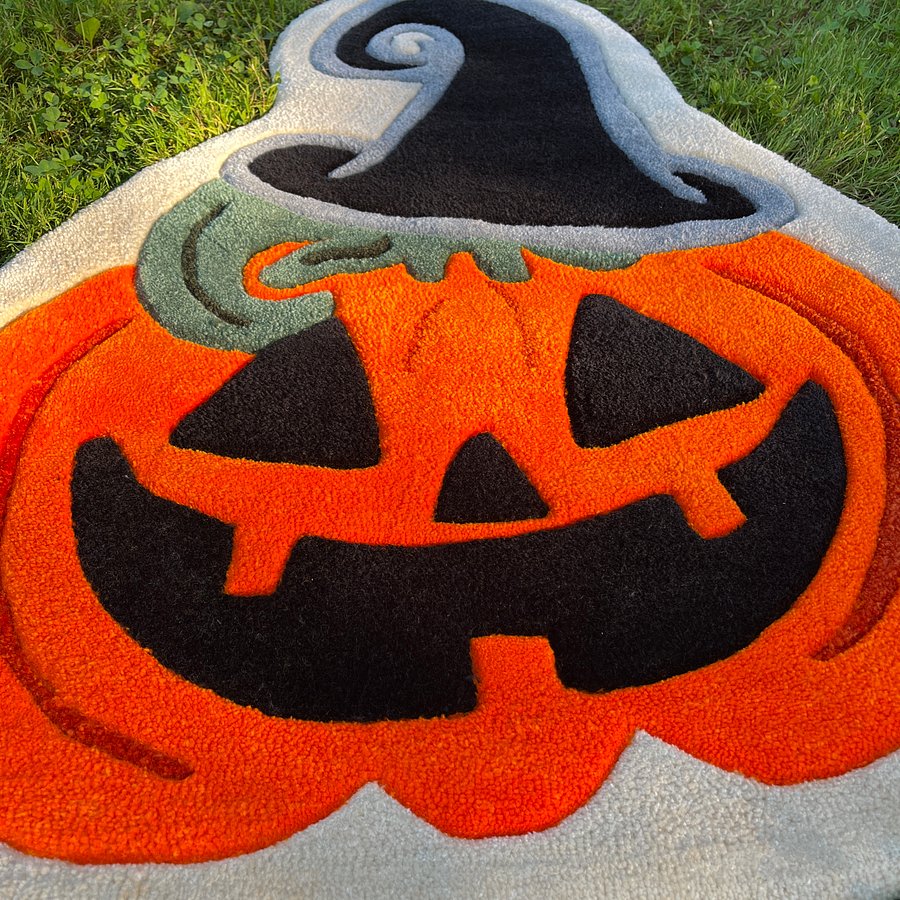 Jack-O-Lantern Witch Rug product image (2)