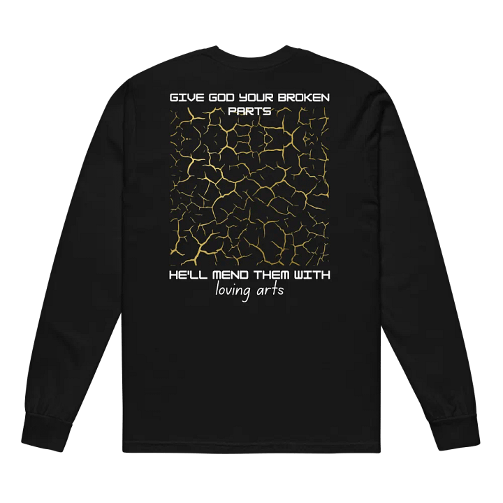 Give God your broken heart Unisex Long sleeve shirt product image (1)
