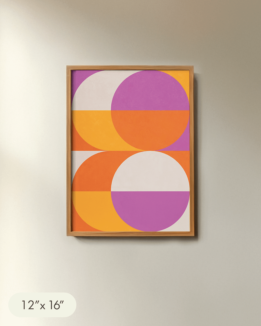 Disco Circle Painting Print product image (10)