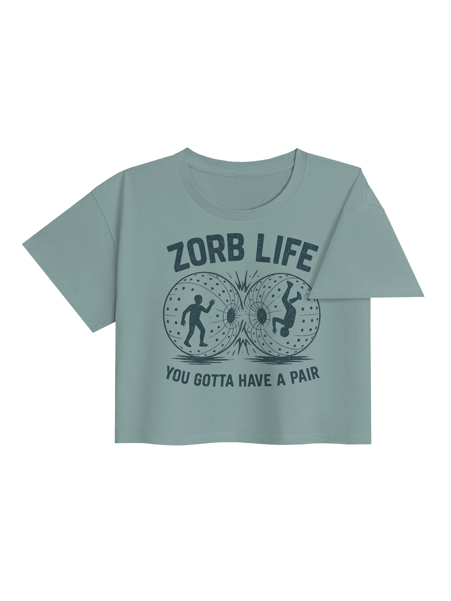 Zorb Life Women's Crop Top product image (28)