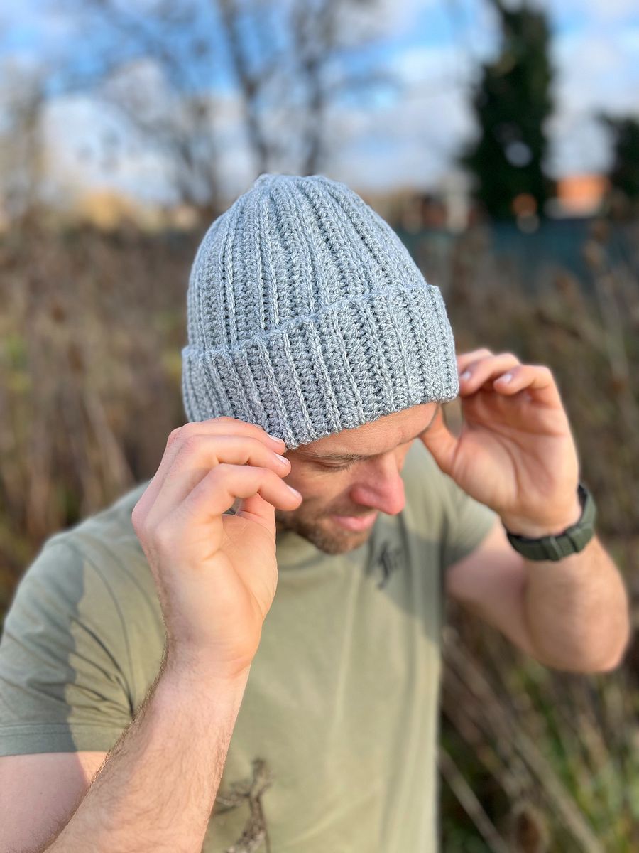 Bingley Easy Crochet Hat Pattern with Ribbed Stitches product image (5)