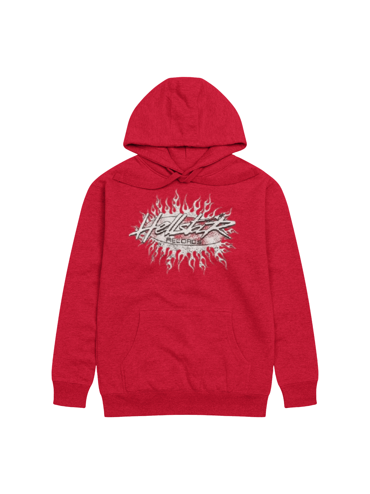 Hellstar Studios Records Hoodie Red product image (1)