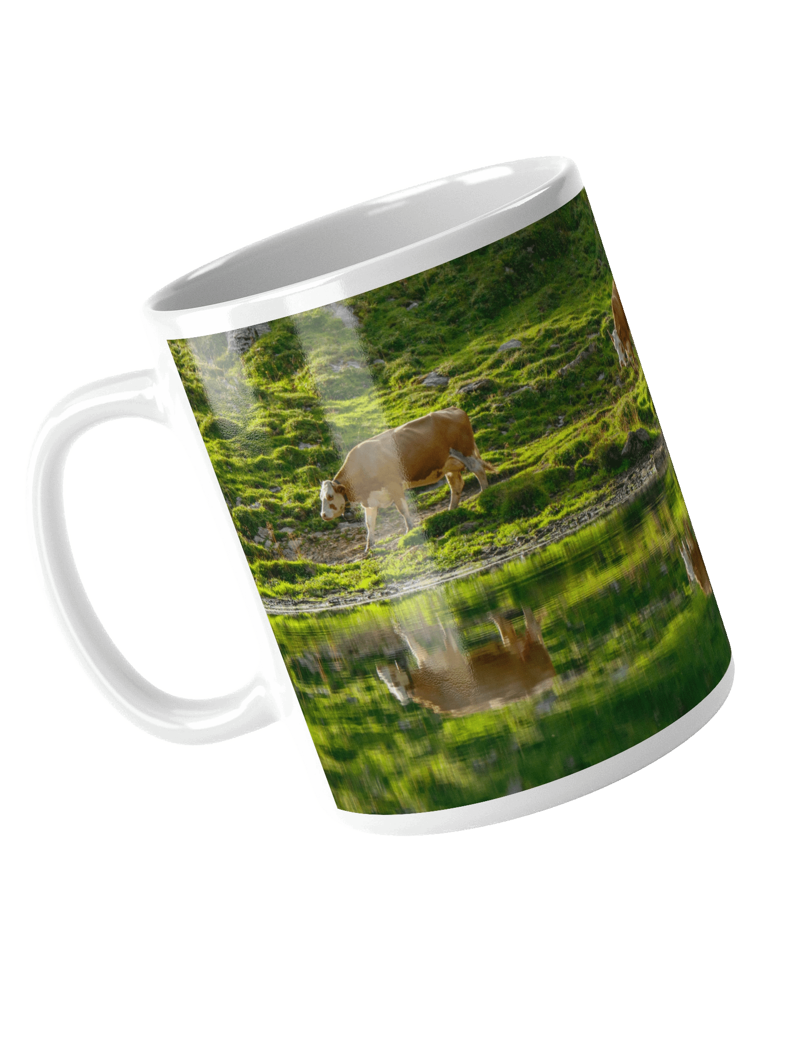 Cows with their reflections product image (12)