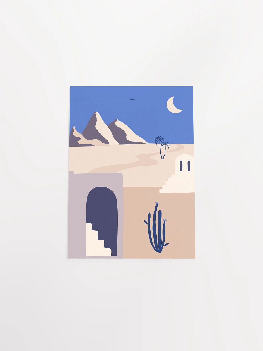 Boho, Boho decor: Egypt, Morocco, Tunisia poster — boho travel poster product image (9)