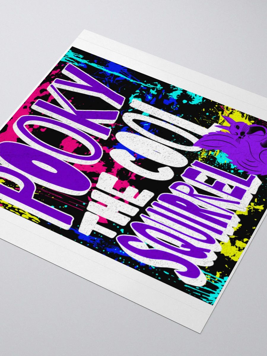 Pooky THE COOL SQUIRRELKiss Cut Stickers product image (7)