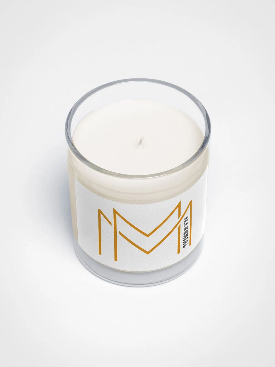 Millennial Soy Wax Candle- mustard logo product image (3)