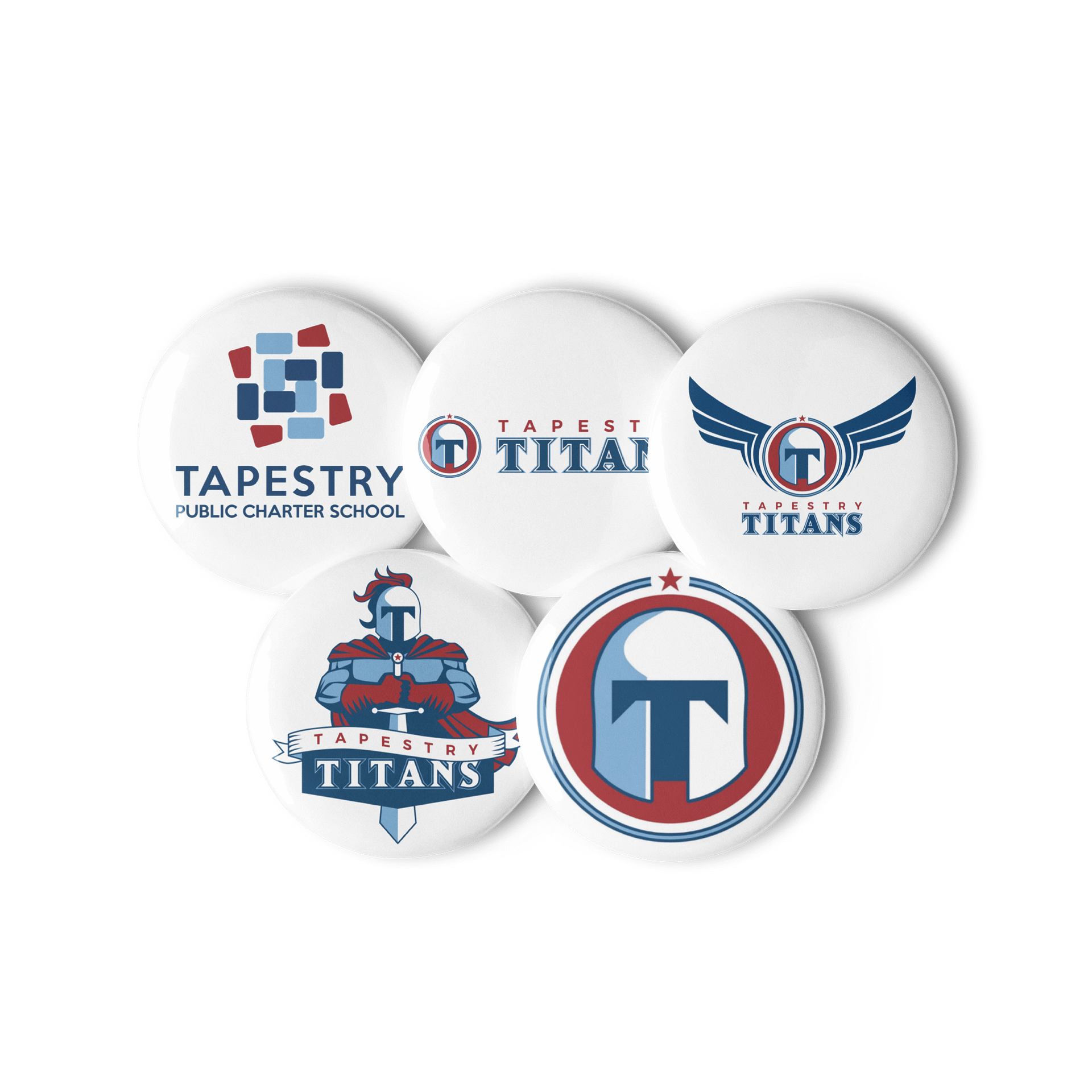Tapestry Titans 2.25 in Button Set product image (3)