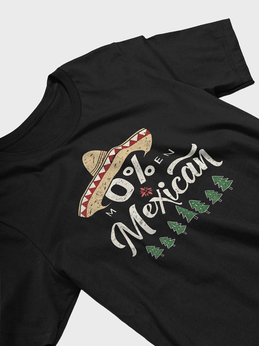0% Mexican Cinco De Mayo Fiesta Sombrero Funny Party T-Shirt for Men and Women product image (3)