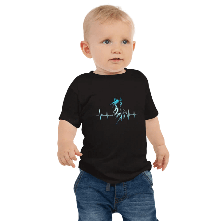Horse Heartbeat Bella+Canvas Baby Jersey Short Sleeve Tee product image (1)