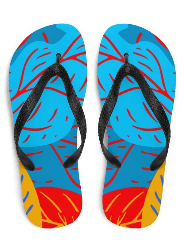 Leafy Balance Flip Flops product image (1)