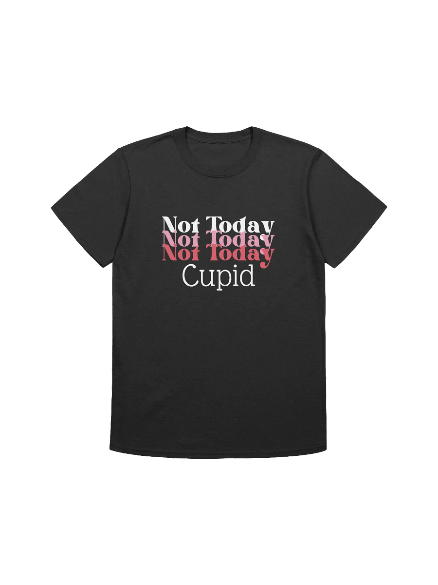 Not Today Cupid Valentine’s Day Unisex T-Shirt product image (1)