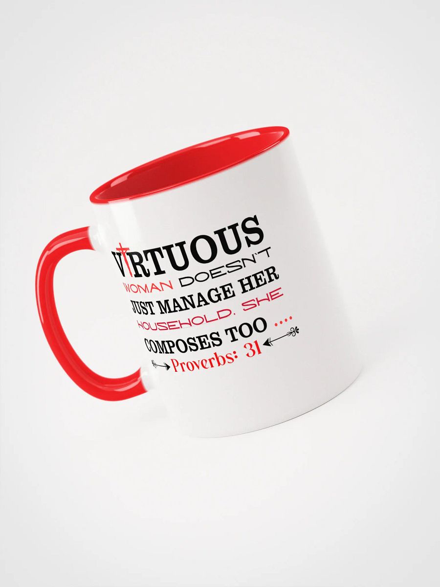 Virtuous Woman Inspirational Ceramic Mug product image (4)