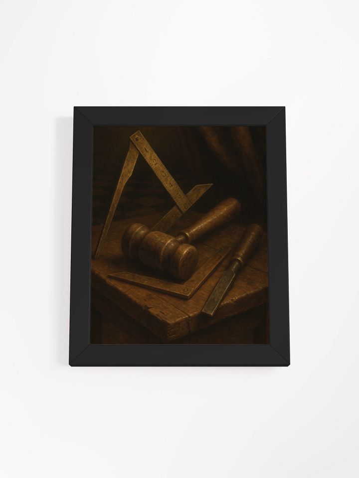 The Working Tools – Framed Matte Print product image (1)
