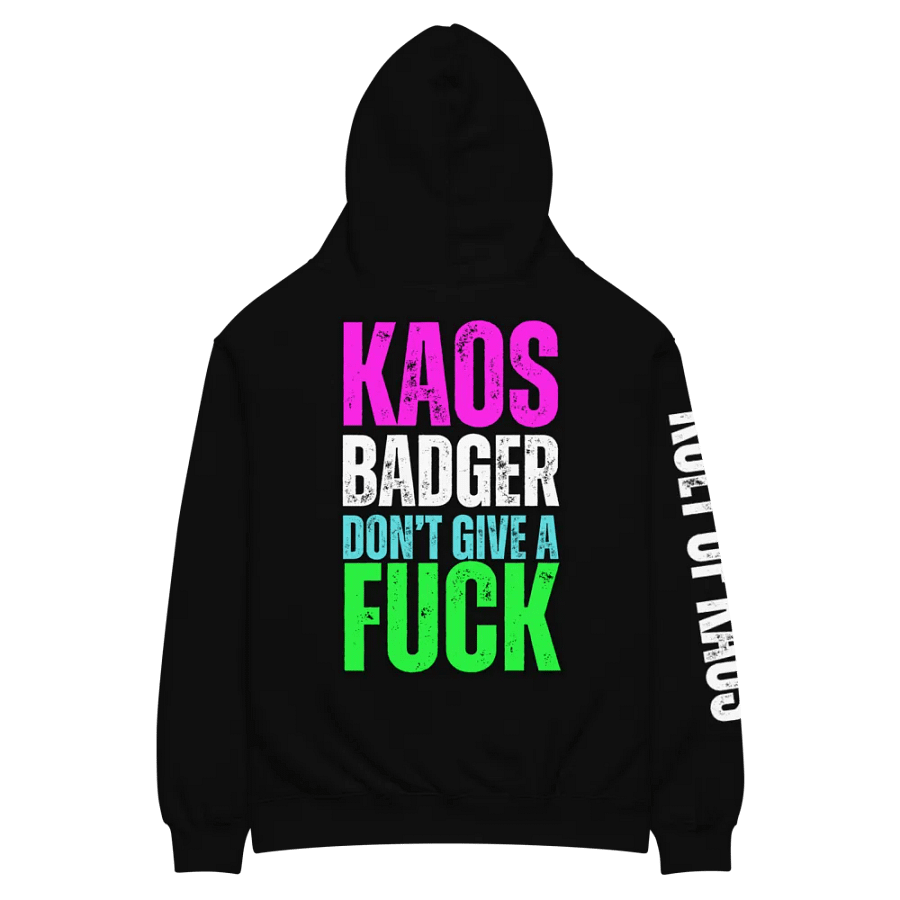 Kaos Badger Don't Give A F*ck Hoodie product image (12)