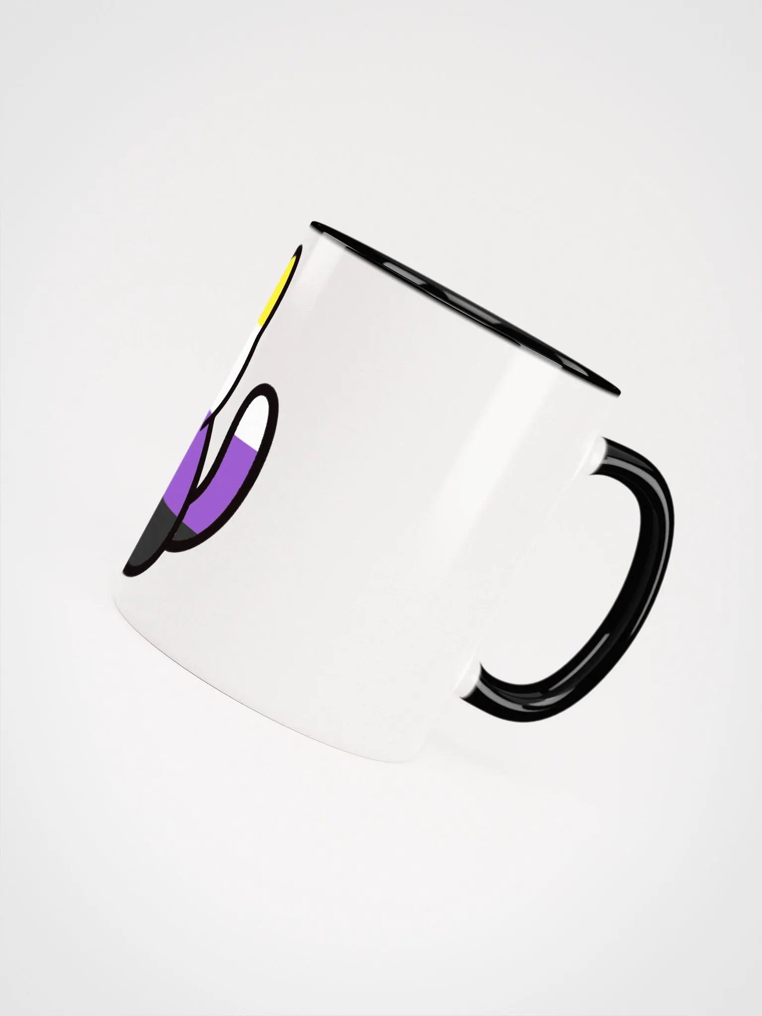 Nonbinary Pride Kitty Mug product image (43)