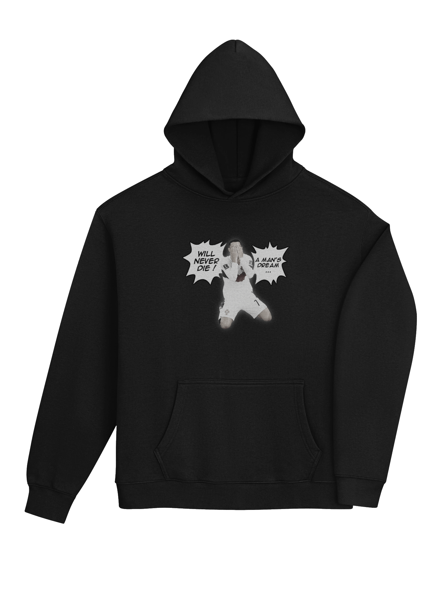 DREAMS NEVER DIE Ronaldo Hoodie product image (4)