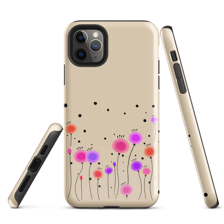 Floral Fusion iPhone® Tough Case product image (3)