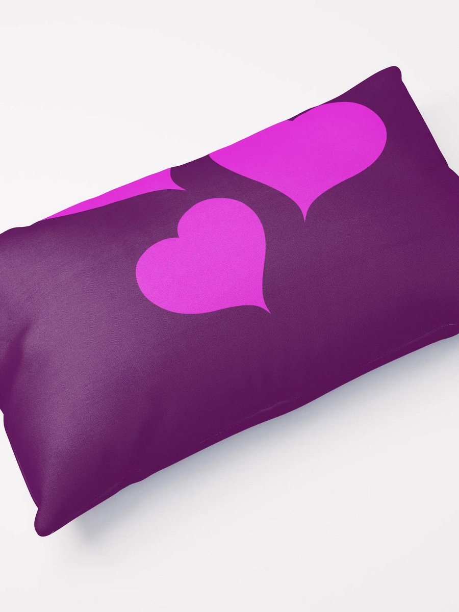 Heart throb deep purple pillows product image (4)
