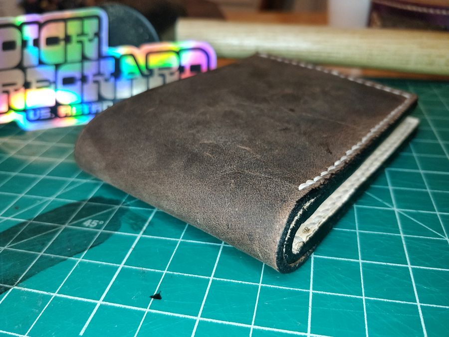 Dark Brown Billfold Wallet V4.0 0A product image (8)