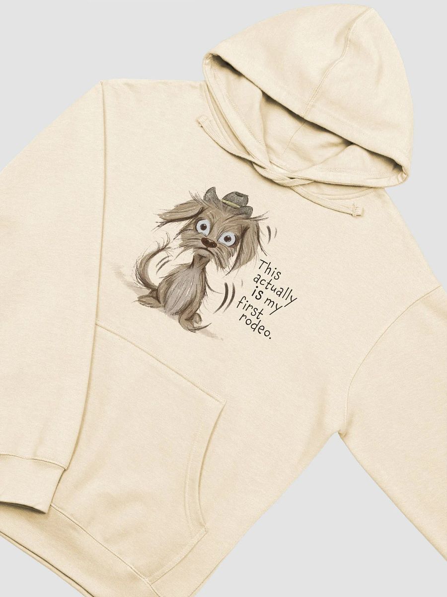 Anxious Pup Hoodie Bone Color product image (3)