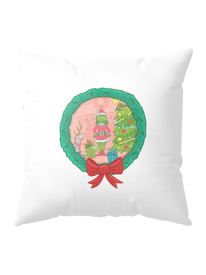 Grinch Liz Wreath Pillow product image (1)