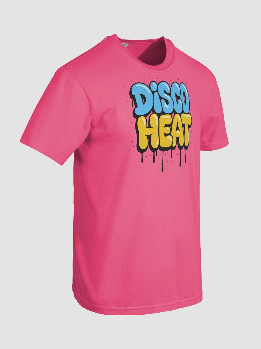 DISCO HEAT Bubble Text T-Shirt product image (84)