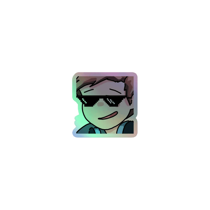 Chaabbz Cool Holographic Emote Sticker product image (1)