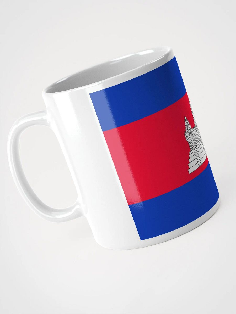 Cambodia Flag White Coffee Mug product image (4)