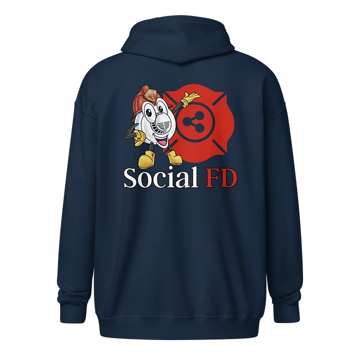 Social FD Zip Up Hoodie product image (1)