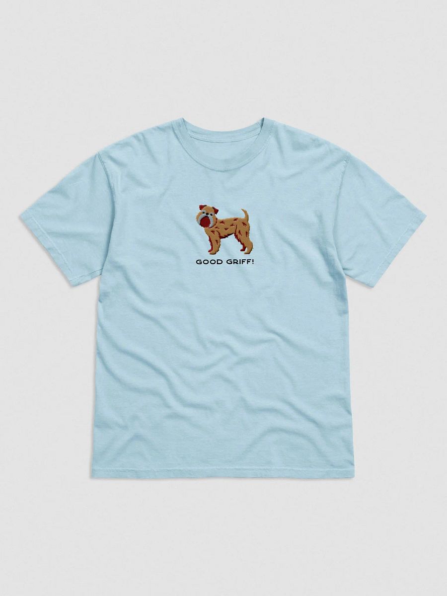 Good Griff T-Shirt(Embroidered) of a Brussels Griffon product image (4)