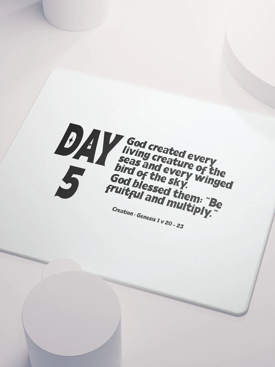 CREATION: DAY 5 Christian, Jesus, faith, God, Bible, Christianity, Jesus Christ, religion, Bible Verse, Love product image (5)
