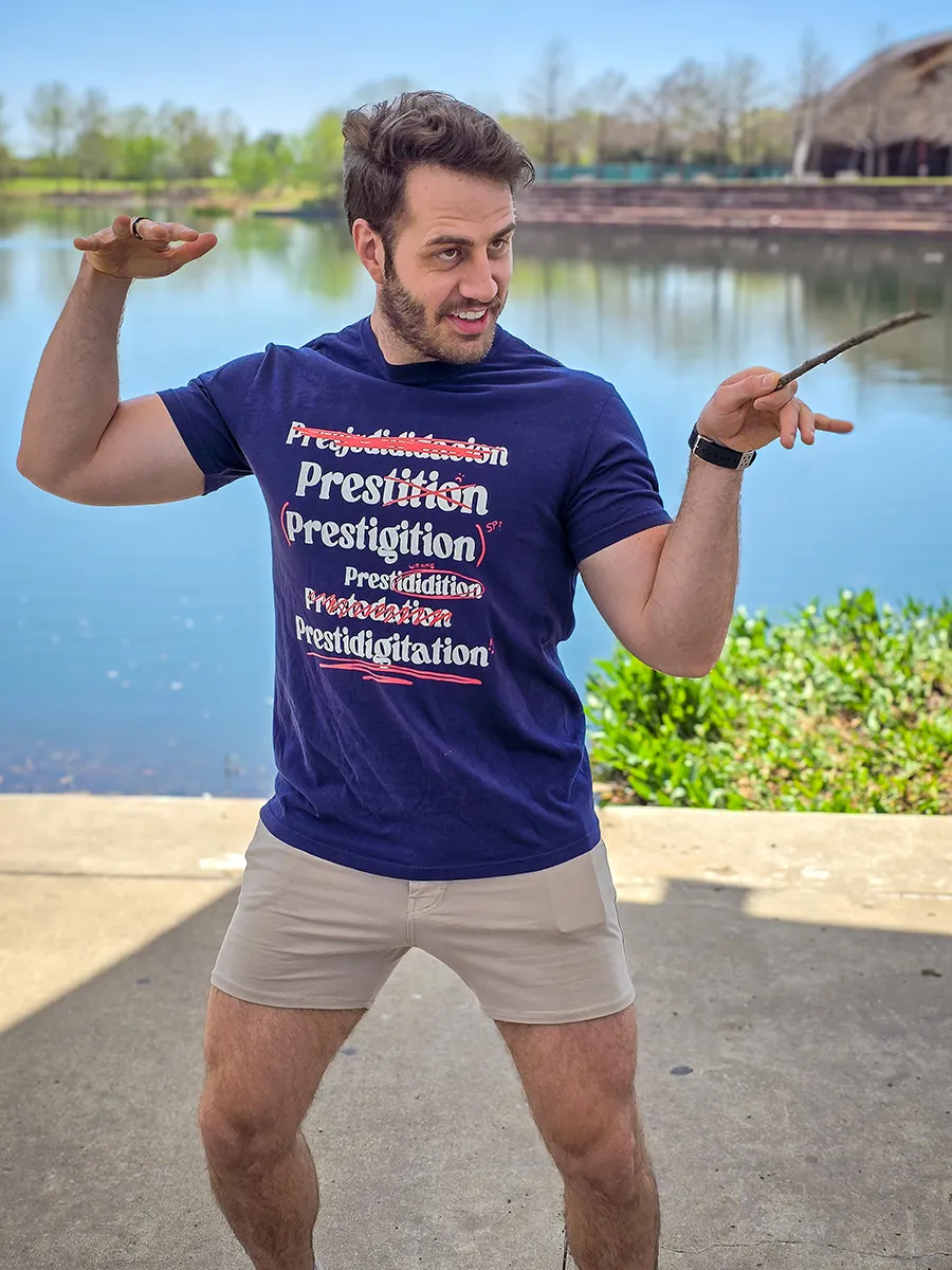 Prestidigitation Spelling Tee product image (2)