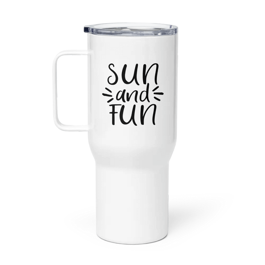 Sun & Fun Stainless Steel Travel Mug product image (1)