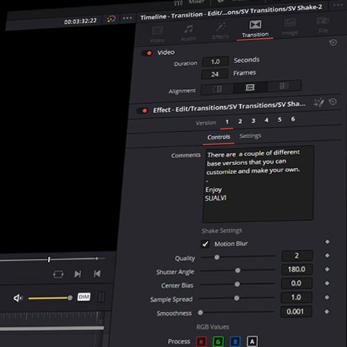 SV Transitions Pack For DaVinci Resolve product image (2)