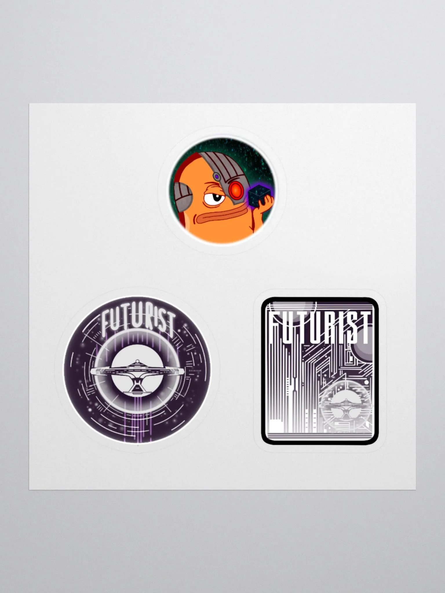 Futurist Sticker Pack product image (1)