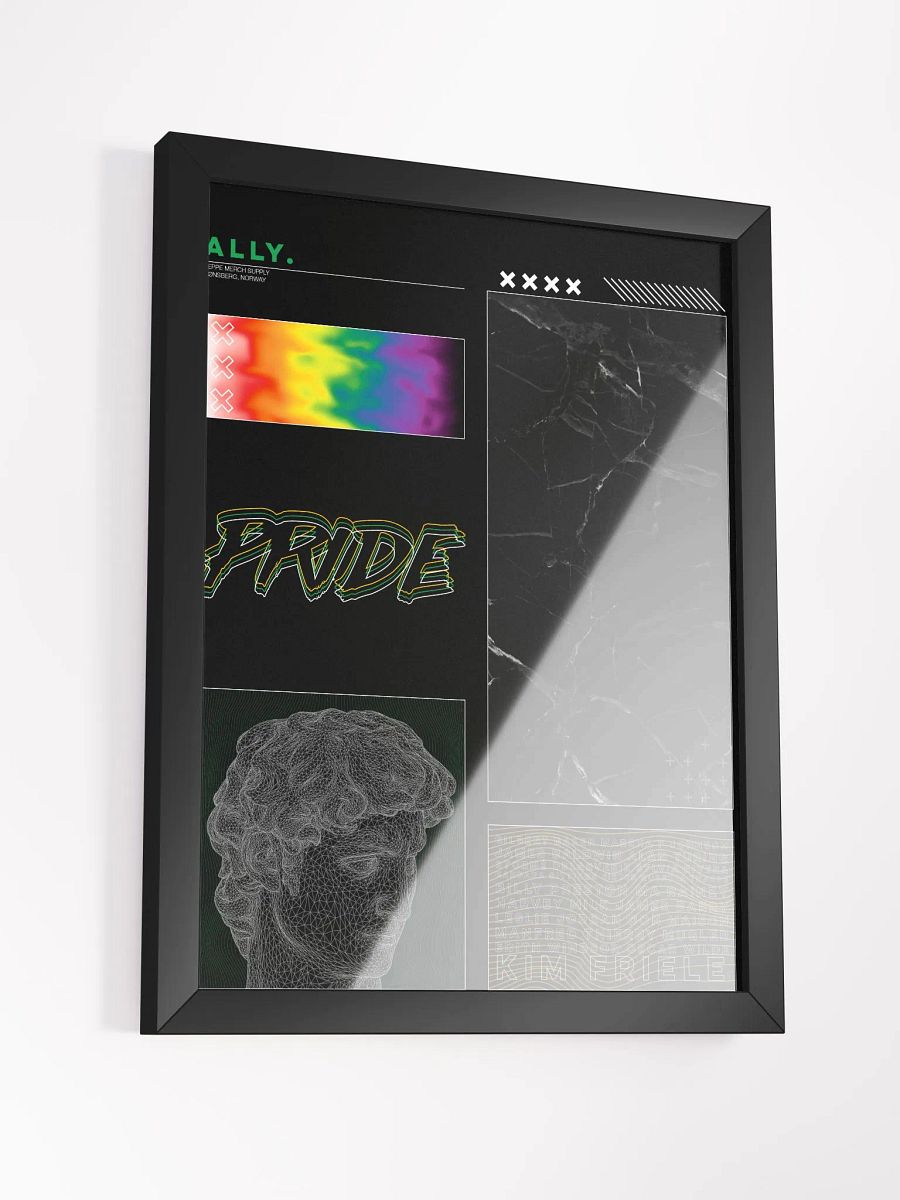 Straight Ally Pride Framed Poster product image (16)