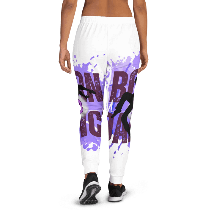 Born to Dance His Silhouette All-Over Print Joggers product image (2)